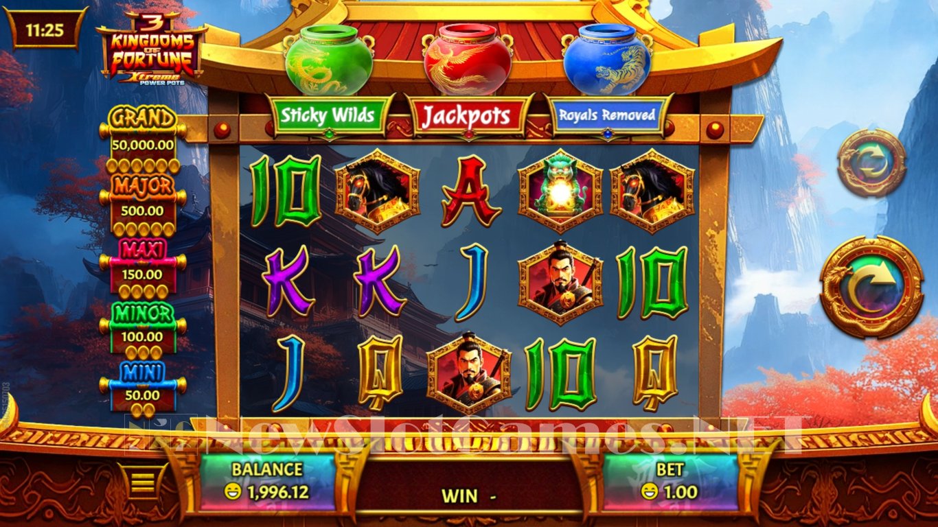 3 Kingdoms of Fortune Slot Slot Image in Demo - pic. 3