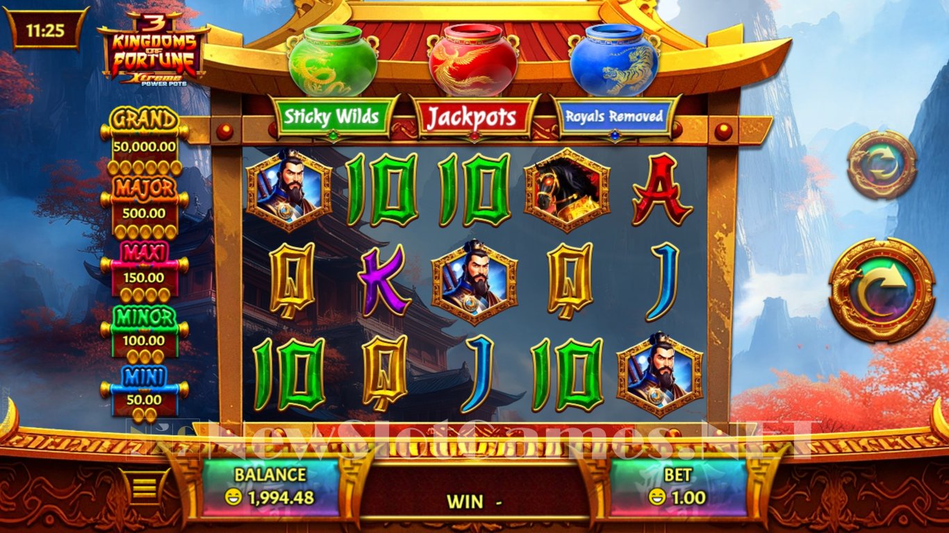 3 Kingdoms of Fortune Slot Slot Image in Demo - pic. 4