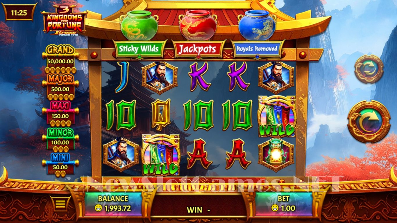 3 Kingdoms of Fortune Slot Slot Image in Demo - pic. 5