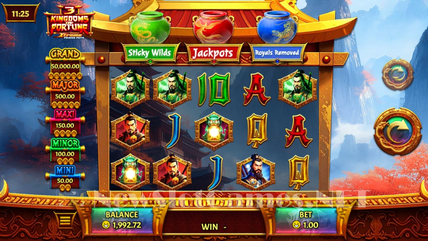 3 Kingdoms of Fortune Slot Slot Image in Demo - pic. 6
