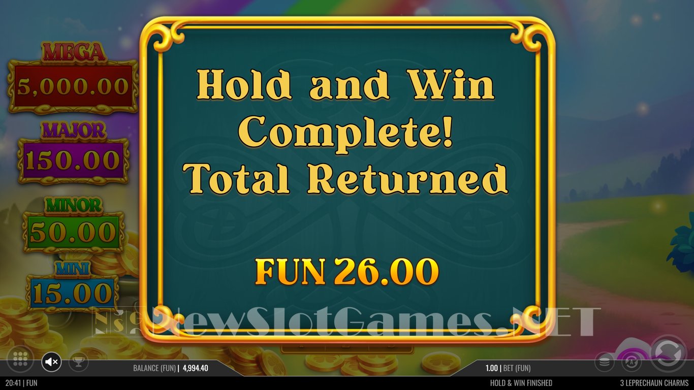 3 Leprechaun Charms Slot Slot Image in Demo - pic. 11