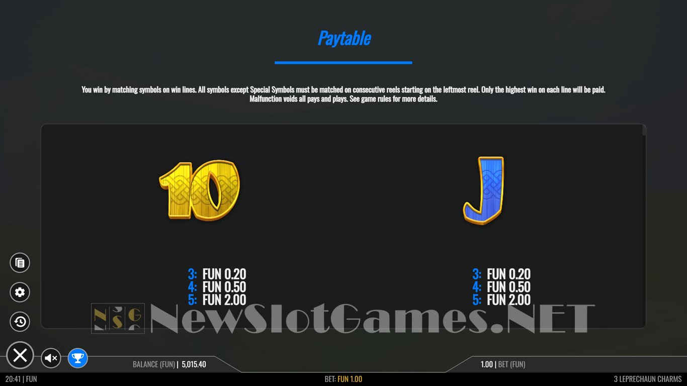 3 Leprechaun Charms Slot Slot Image in Demo - pic. 12