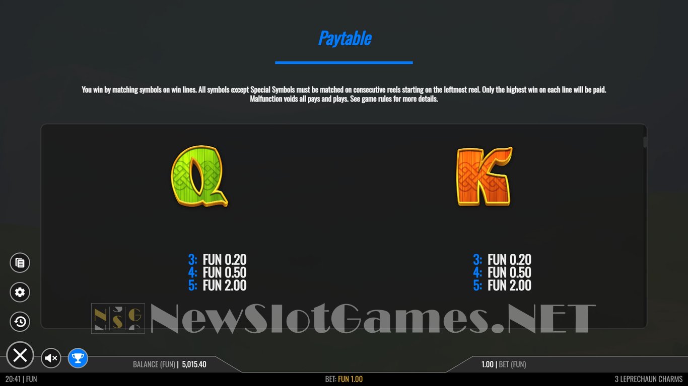 3 Leprechaun Charms Slot Slot Image in Demo - pic. 13