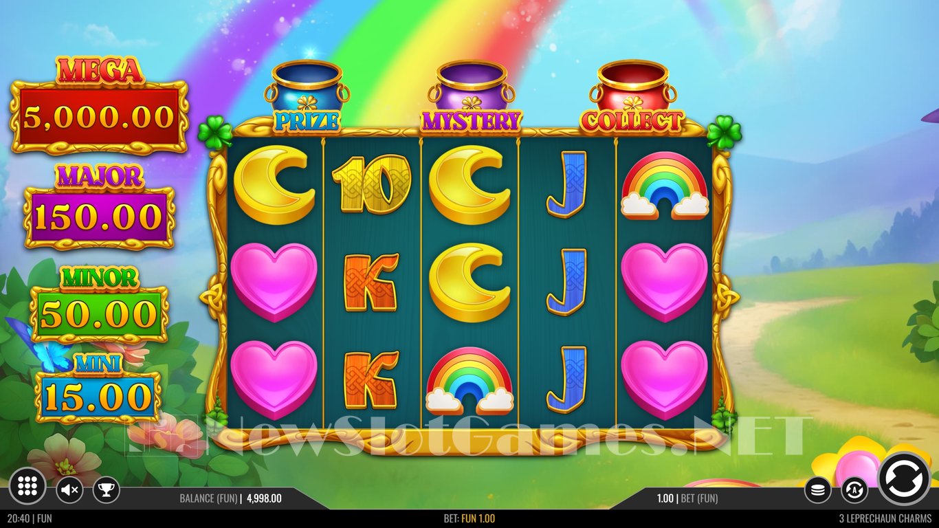 3 Leprechaun Charms Slot Slot Image in Demo - pic. 3