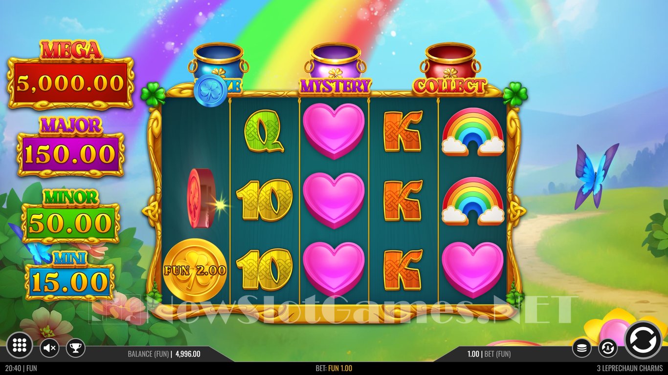 3 Leprechaun Charms Slot Slot Image in Demo - pic. 4