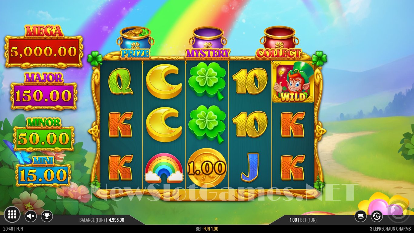 3 Leprechaun Charms Slot Slot Image in Demo - pic. 5