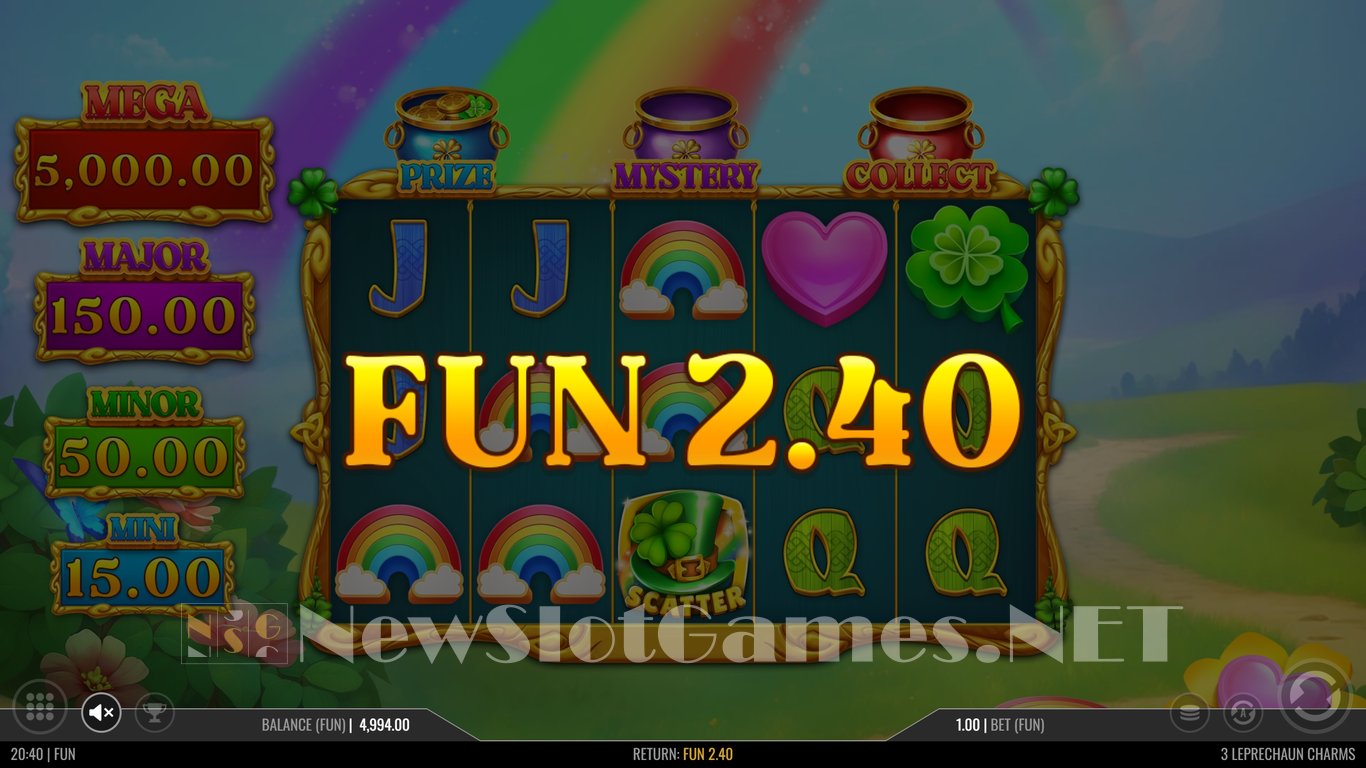 3 Leprechaun Charms Slot Slot Image in Demo - pic. 6