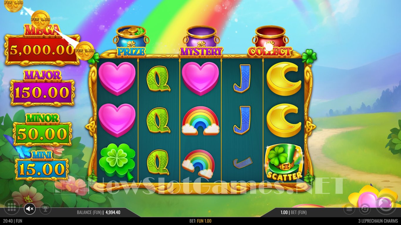 3 Leprechaun Charms Slot Slot Image in Demo - pic. 8