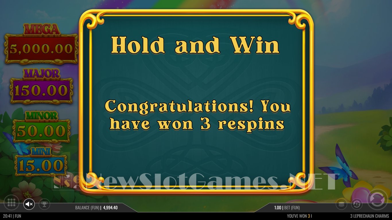 3 Leprechaun Charms Slot Slot Image in Demo - pic. 9