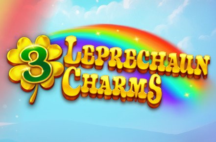 3 Leprechaun Charms Slot Logo