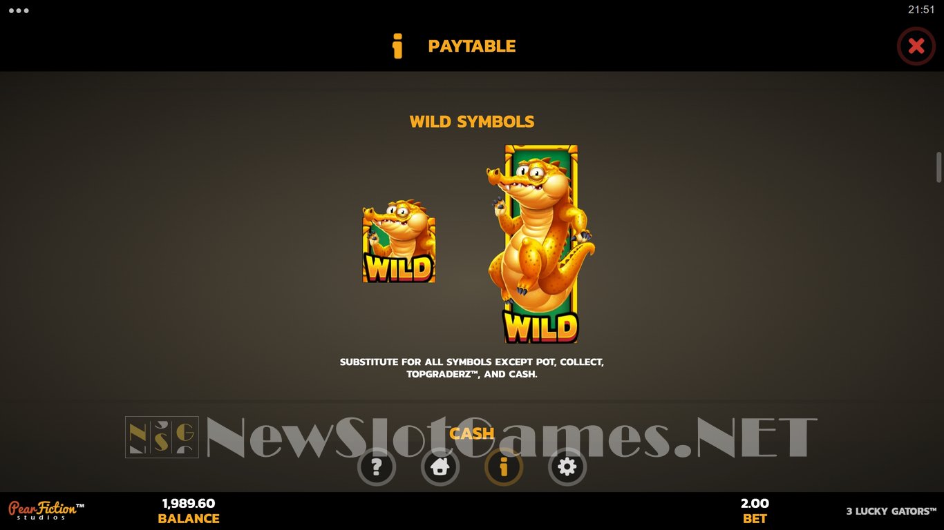 3 Lucky Gators Slot Slot Image in Demo - pic. 8