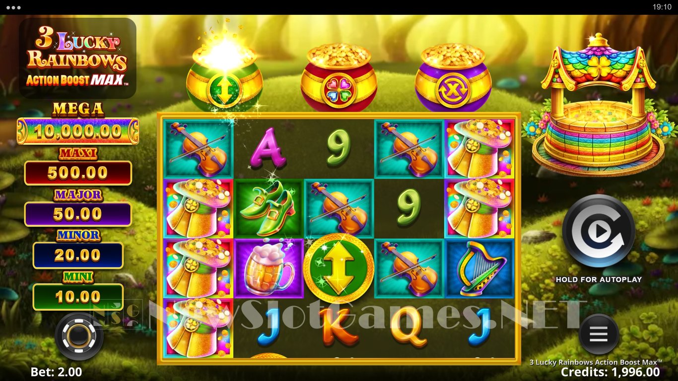 3 Lucky Rainbows Action Boost Max Slot Slot Image in Demo - pic. 3