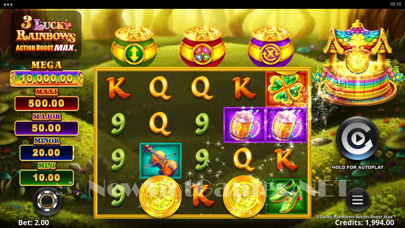 3 Lucky Rainbows Action Boost Max Slot Slot Image in Demo - pic. 4
