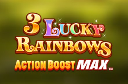 3 Lucky Rainbows Action Boost Max Slot Logo