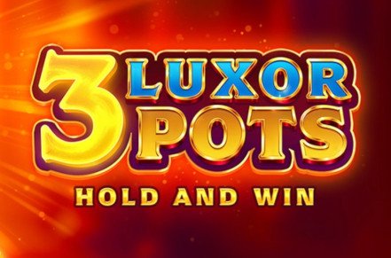 3 Luxor Pots Hold and Win Slot Logo