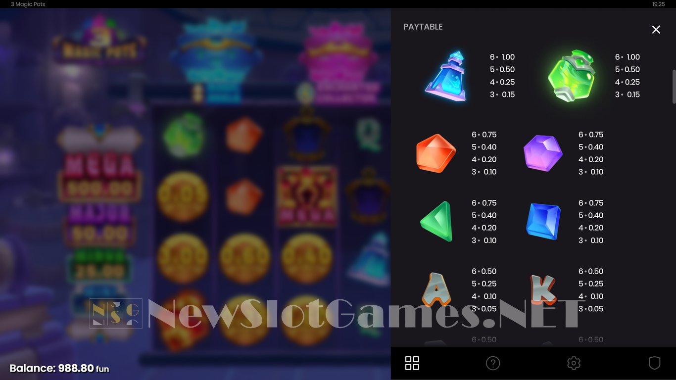 3 Magic Pots Slot Slot Image in Demo - pic. 13