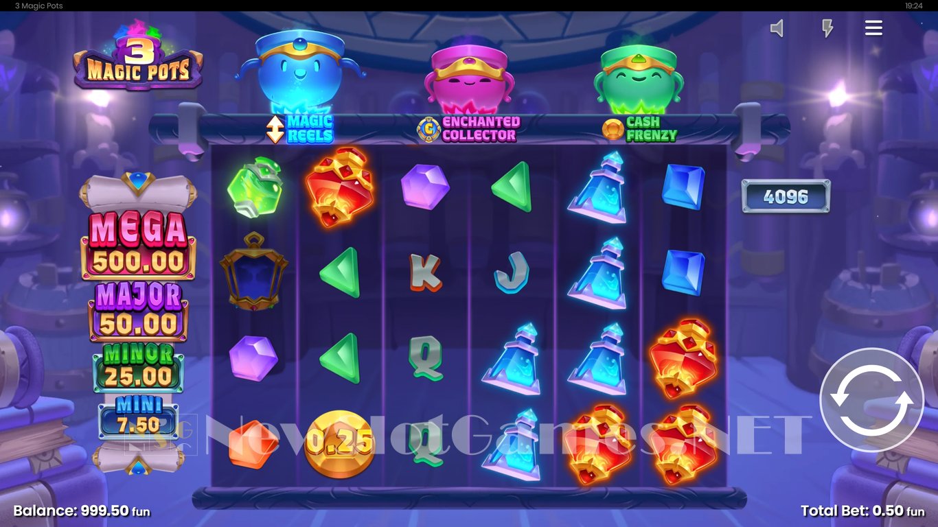 3 Magic Pots Slot Slot Image in Demo - pic. 2