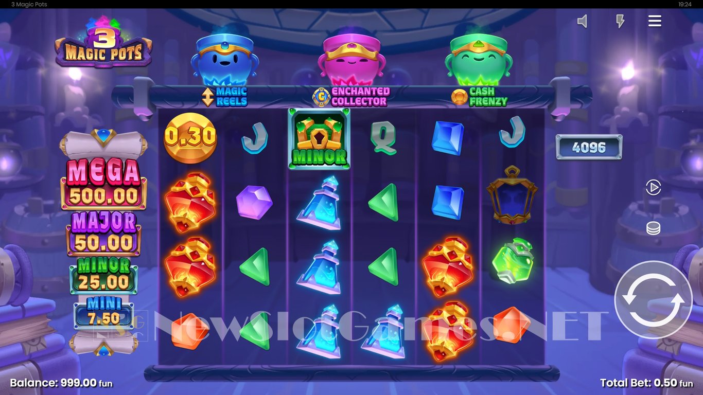 3 Magic Pots Slot Slot Image in Demo - pic. 3