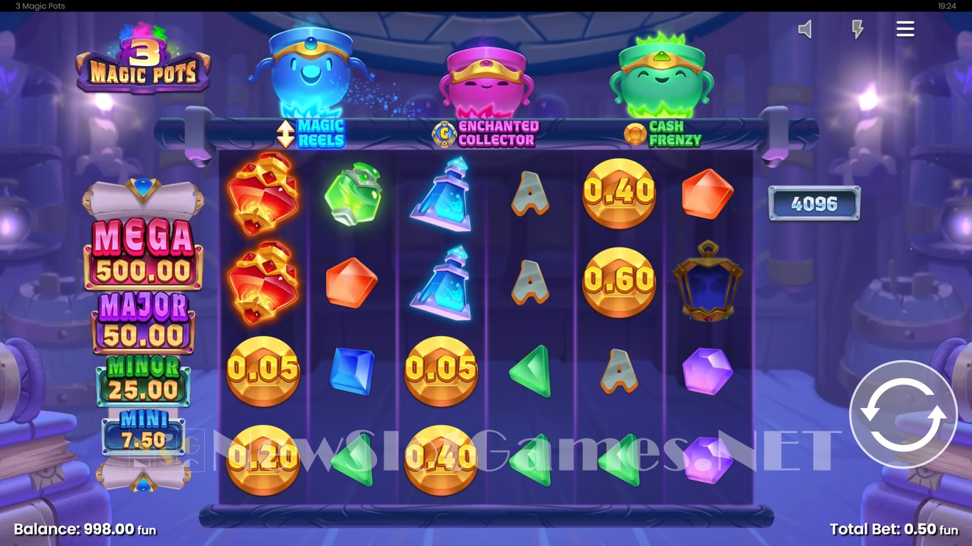 3 Magic Pots Slot Slot Image in Demo - pic. 4