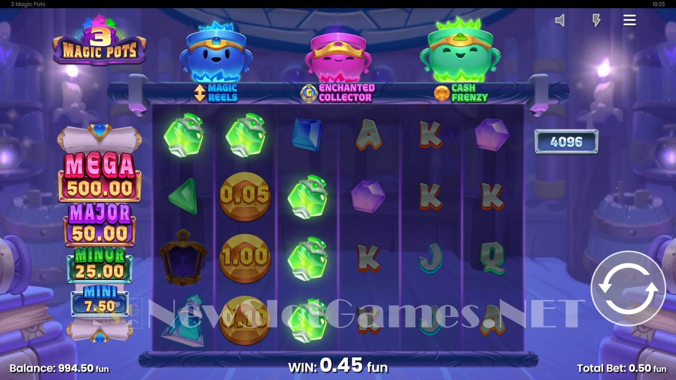 3 Magic Pots Slot Slot Image in Demo - pic. 6