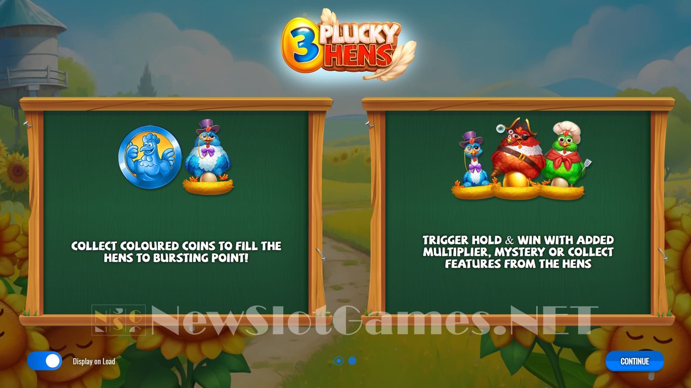 3 Plucky Hens Slot Demo Image