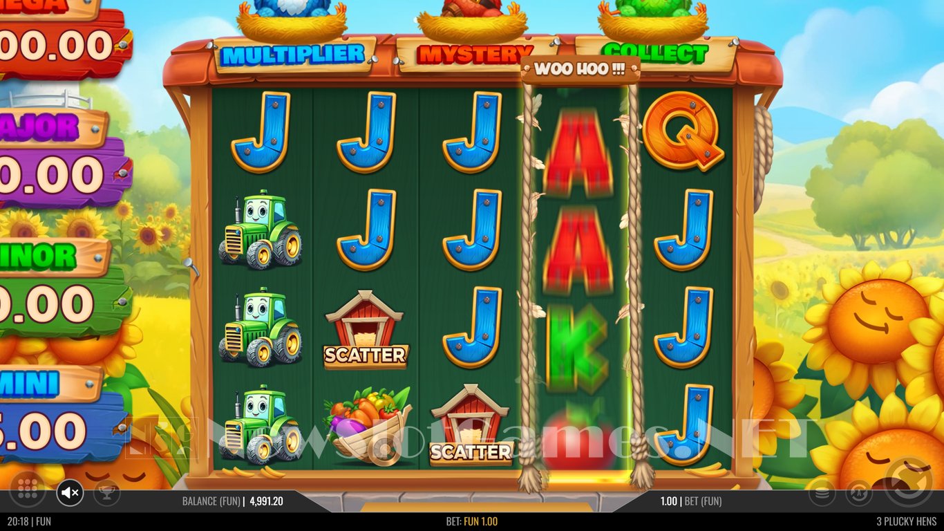 3 Plucky Hens Slot Slot Image in Demo - pic. 7