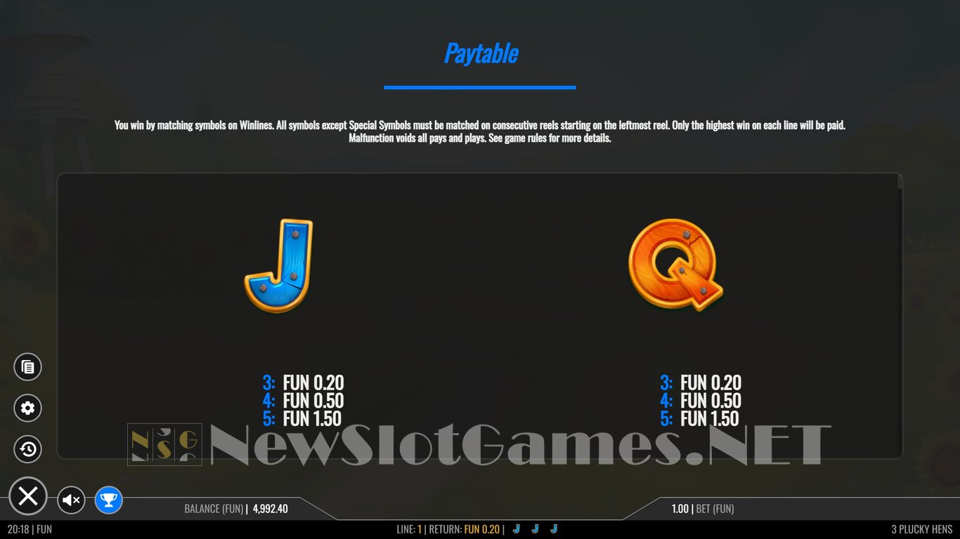 3 Plucky Hens Slot Slot Image in Demo - pic. 9
