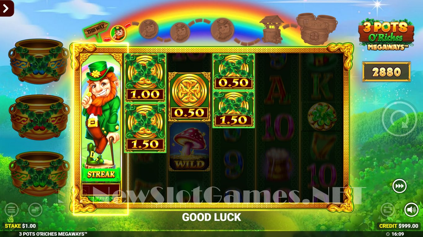 3 Pots O' Riches Megaways Jackpot Royale Express Slot Slot Image in Demo - pic. 7