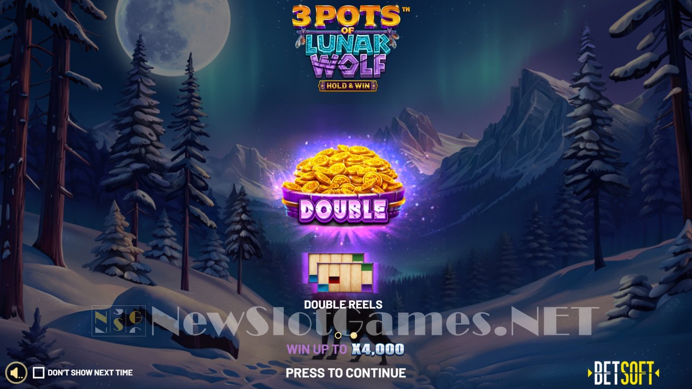 3 Pots of Lunar Wolf Slot Demo Image