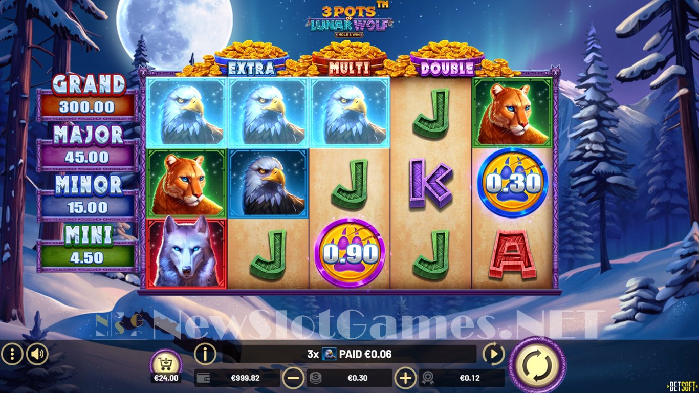 3 Pots of Lunar Wolf Slot Slot Image in Demo - pic. 3