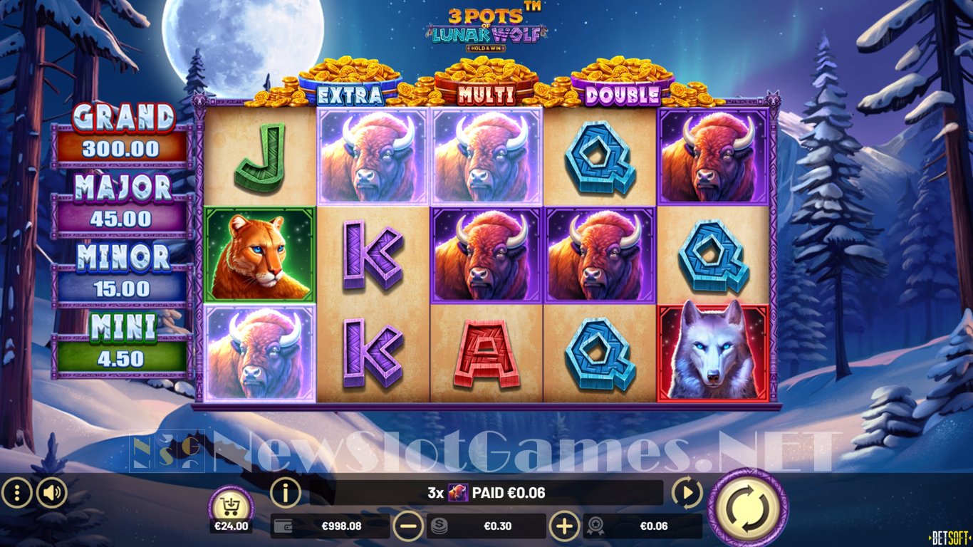 3 Pots of Lunar Wolf Slot Slot Image in Demo - pic. 4
