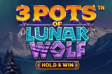 3 Pots of Lunar Wolf Slot Logo