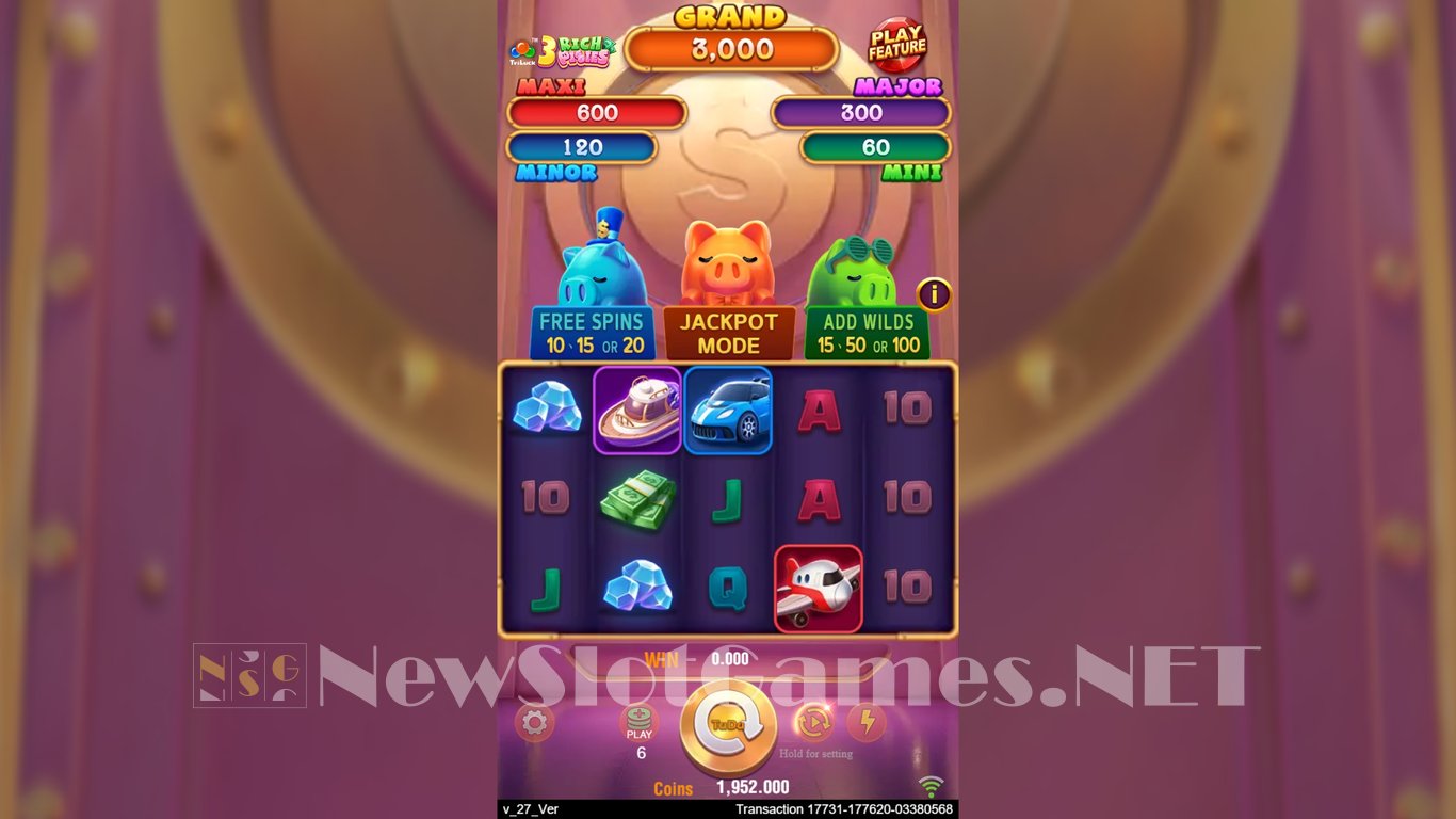 3 Rich Piggies Slot Slot Image in Demo - pic. 5