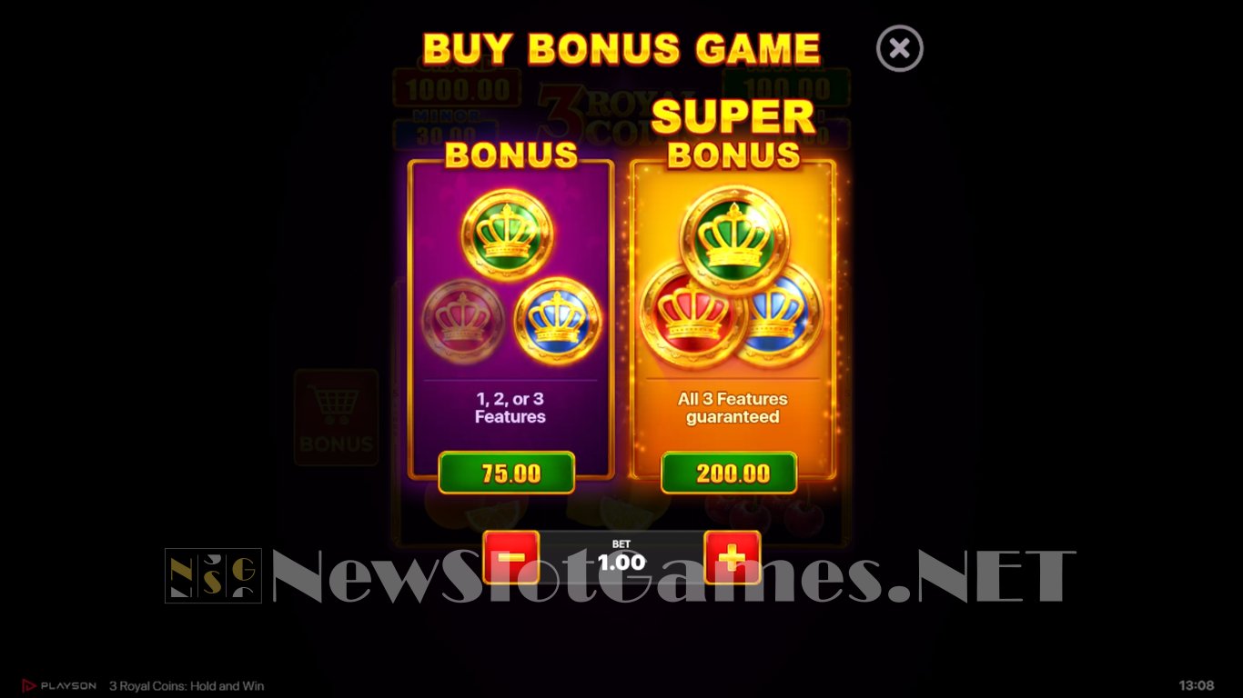 3 Royal Coins Hold and Win Slot Slot Image in Demo - pic. 4