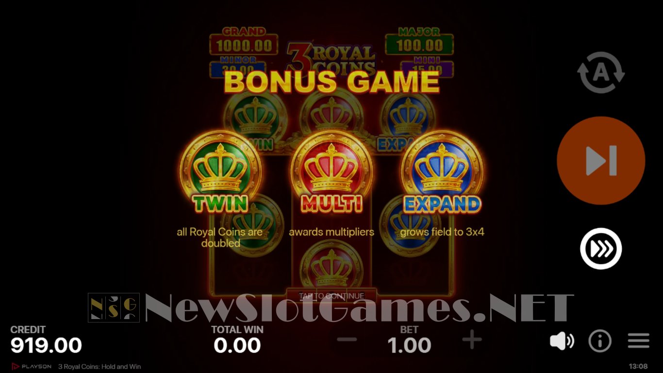 3 Royal Coins Hold and Win Slot Slot Image in Demo - pic. 5