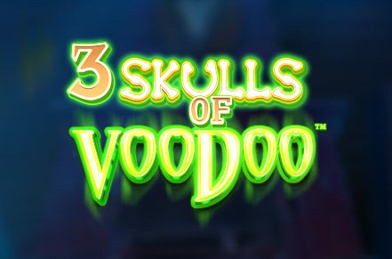 3 Skulls of Voodoo Slot Logo