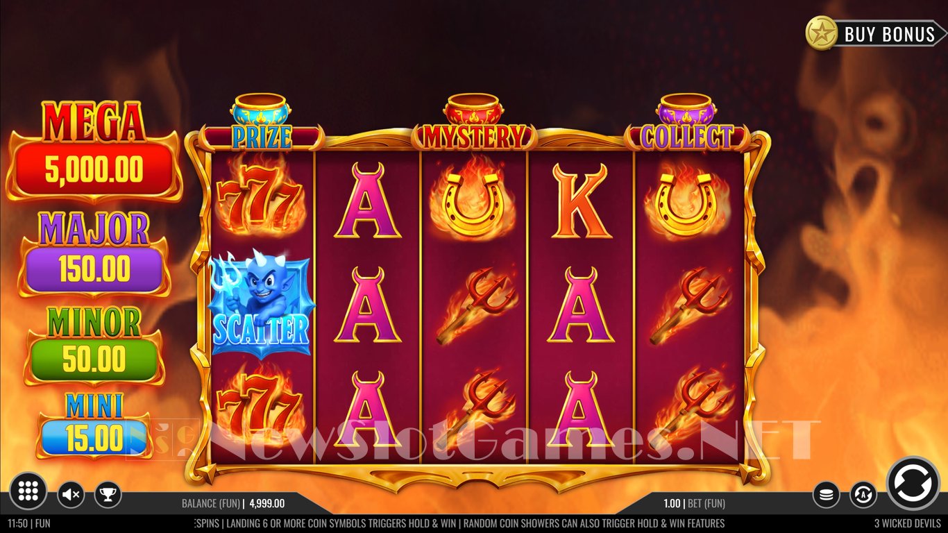 3 Wicked Devils Slot Demo Image