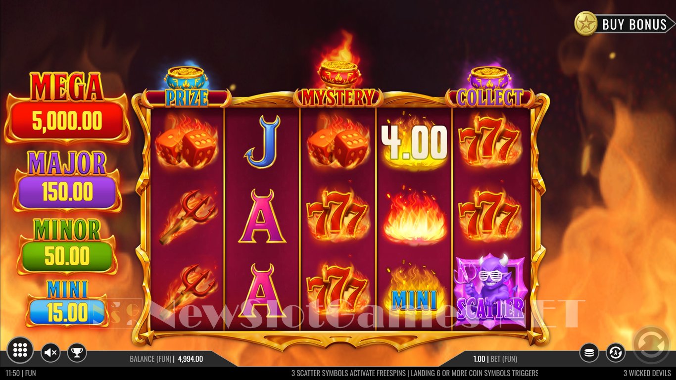 3 Wicked Devils Slot Slot Image in Demo - pic. 3