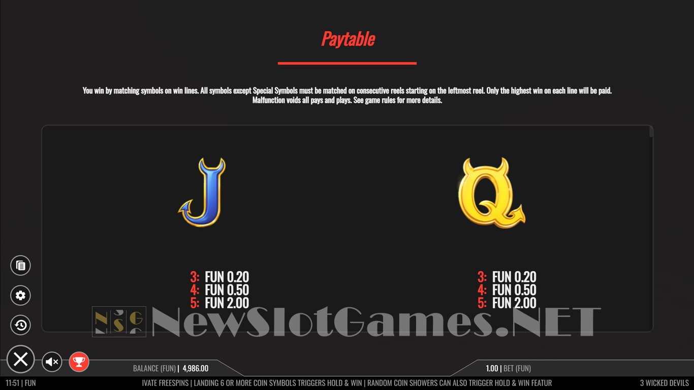 3 Wicked Devils Slot Slot Image in Demo - pic. 5