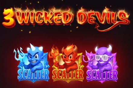 3 Wicked Devils Slot Logo