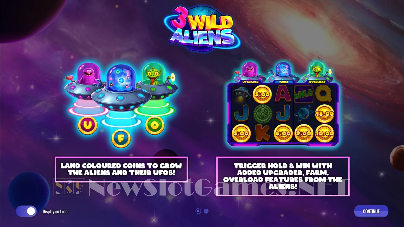3 Wild Aliens Slot Demo Image