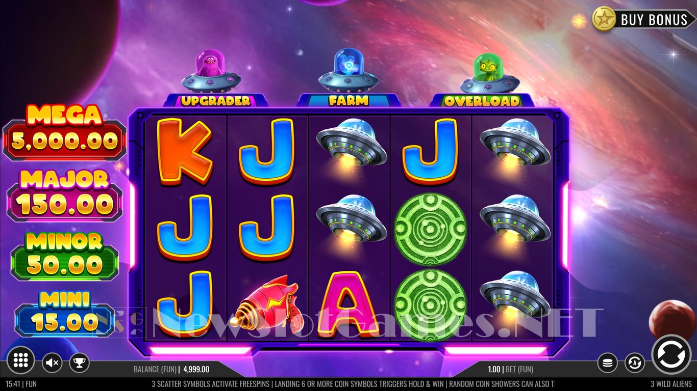 3 Wild Aliens Slot Slot Image in Demo - pic. 2