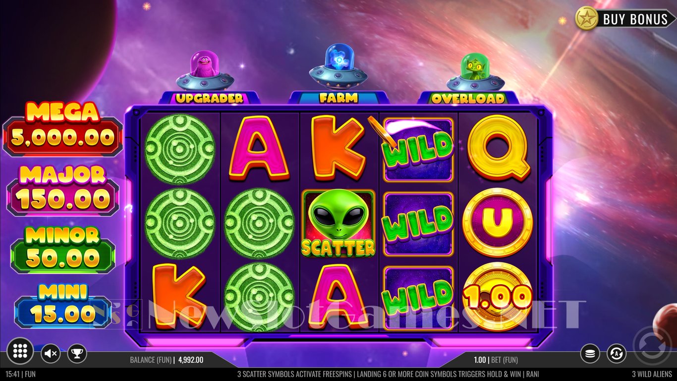3 Wild Aliens Slot Slot Image in Demo - pic. 5