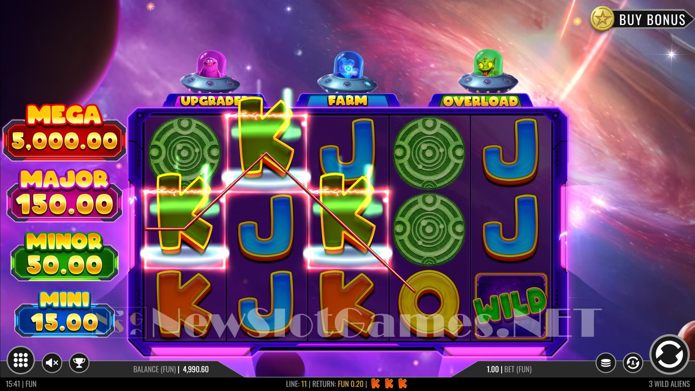 3 Wild Aliens Slot Slot Image in Demo - pic. 6