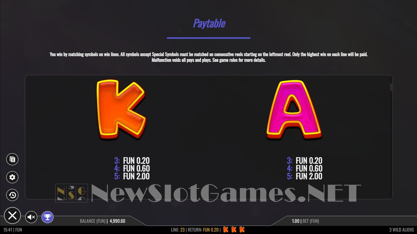 3 Wild Aliens Slot Slot Image in Demo - pic. 8