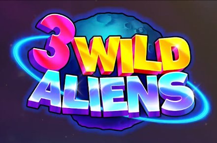 3 Wild Aliens Slot Logo