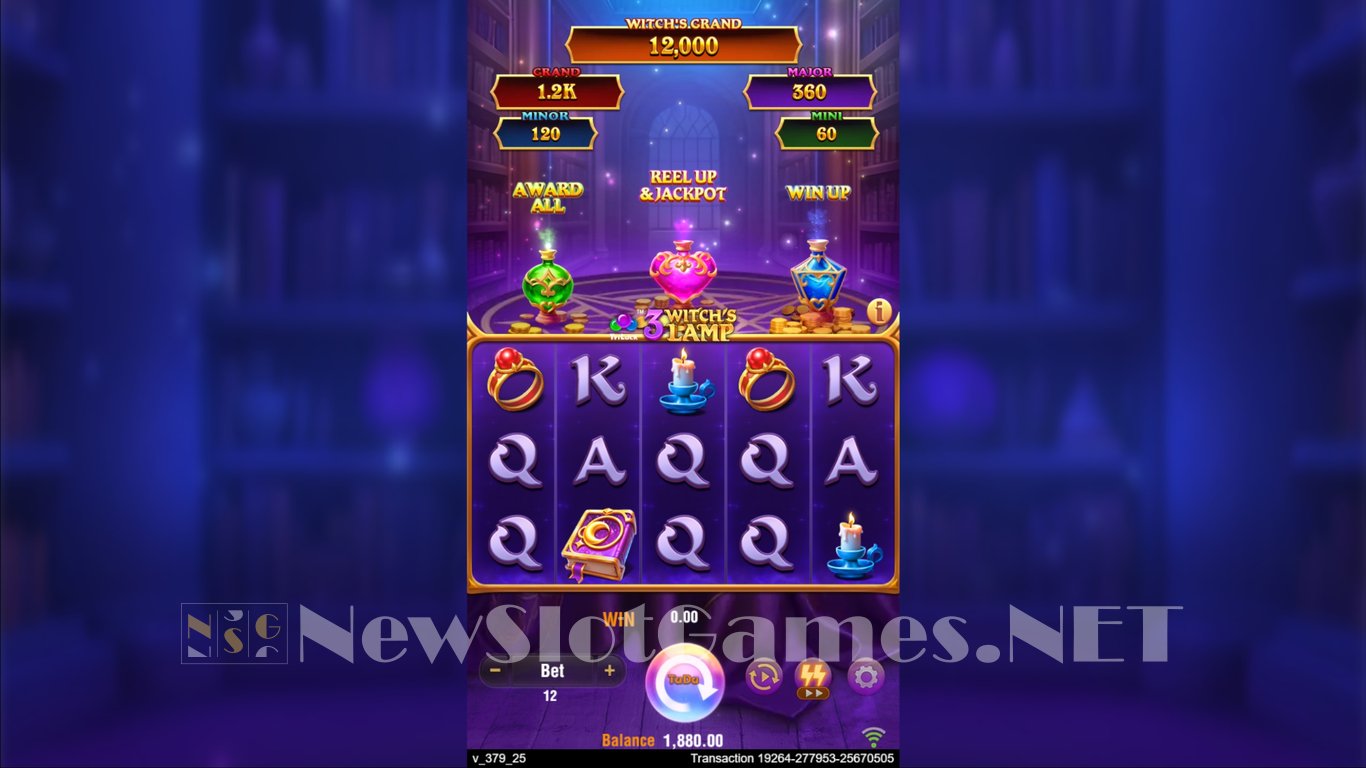 3 Witchs Lamp Slot Slot Image in Demo - pic. 4