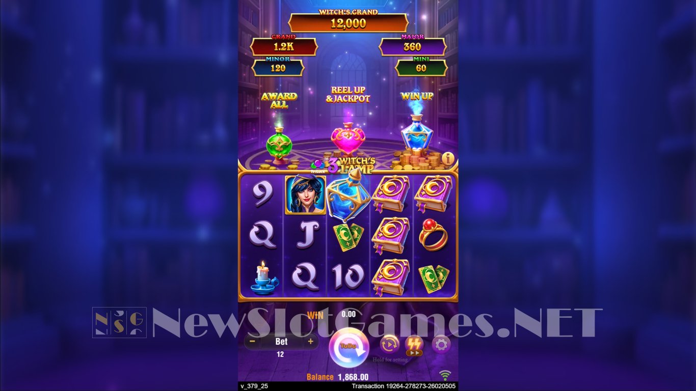 3 Witchs Lamp Slot Slot Image in Demo - pic. 5