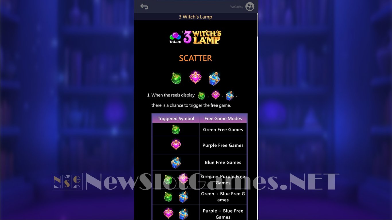 3 Witchs Lamp Slot Slot Image in Demo - pic. 7