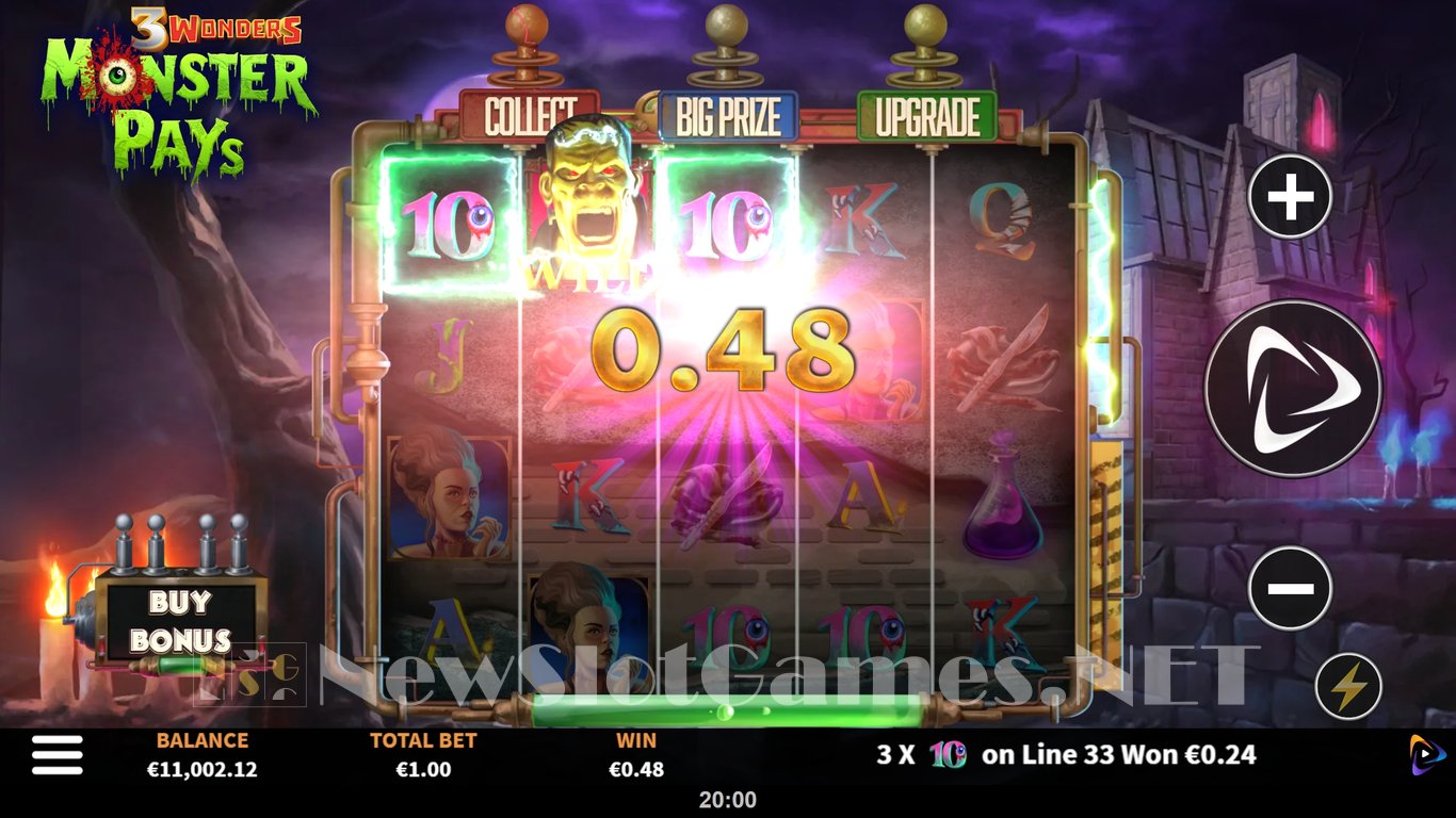 3 Wonders Monster Pays Slot Slot Image in Demo - pic. 2